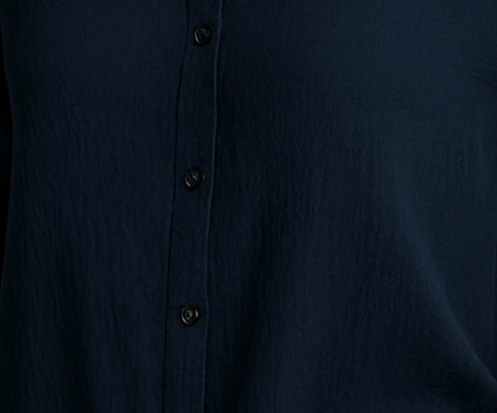 Women's Solid Crepe Shirt