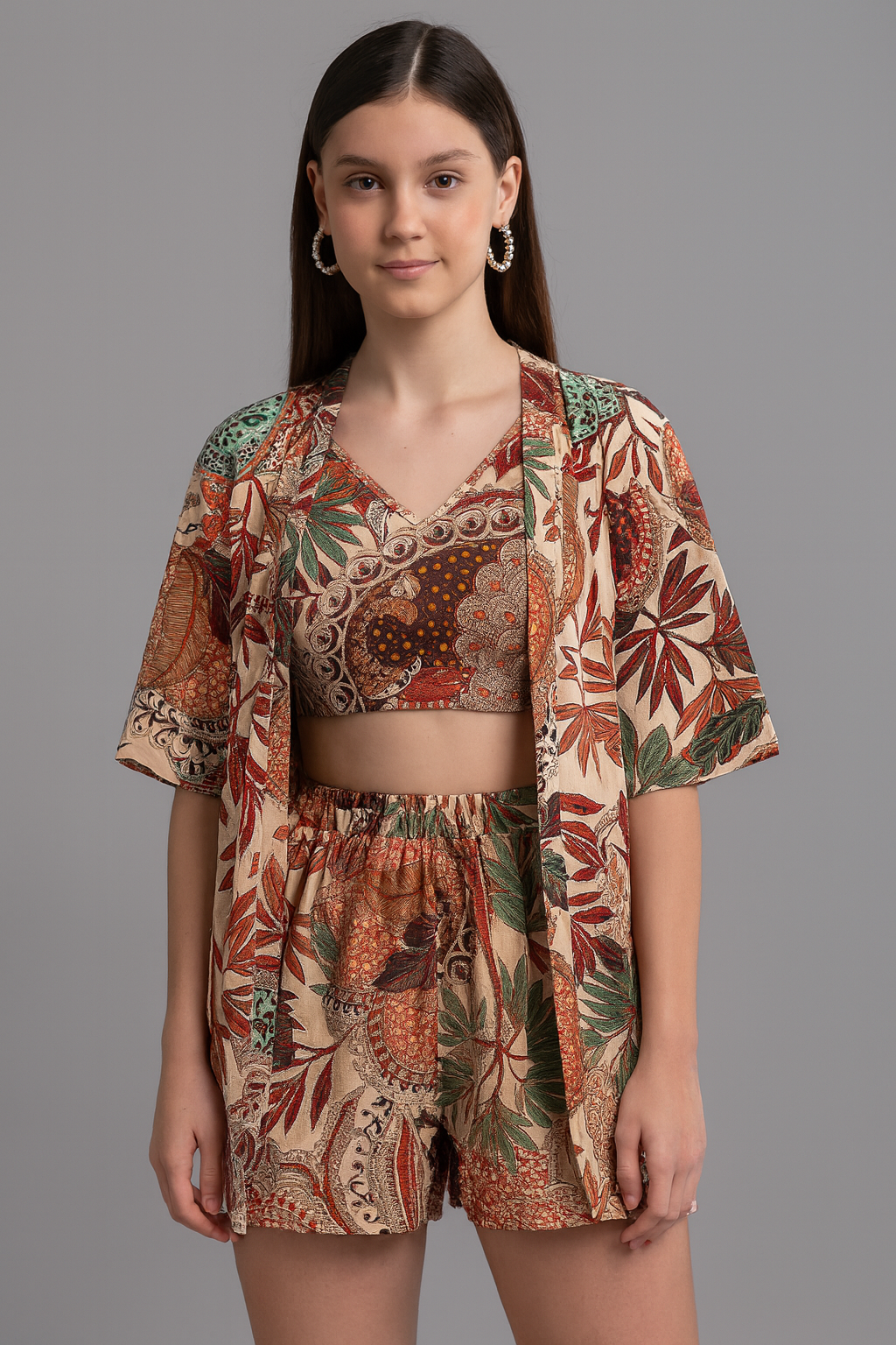 Glamorous Women’s Ethnic Co-ord Set