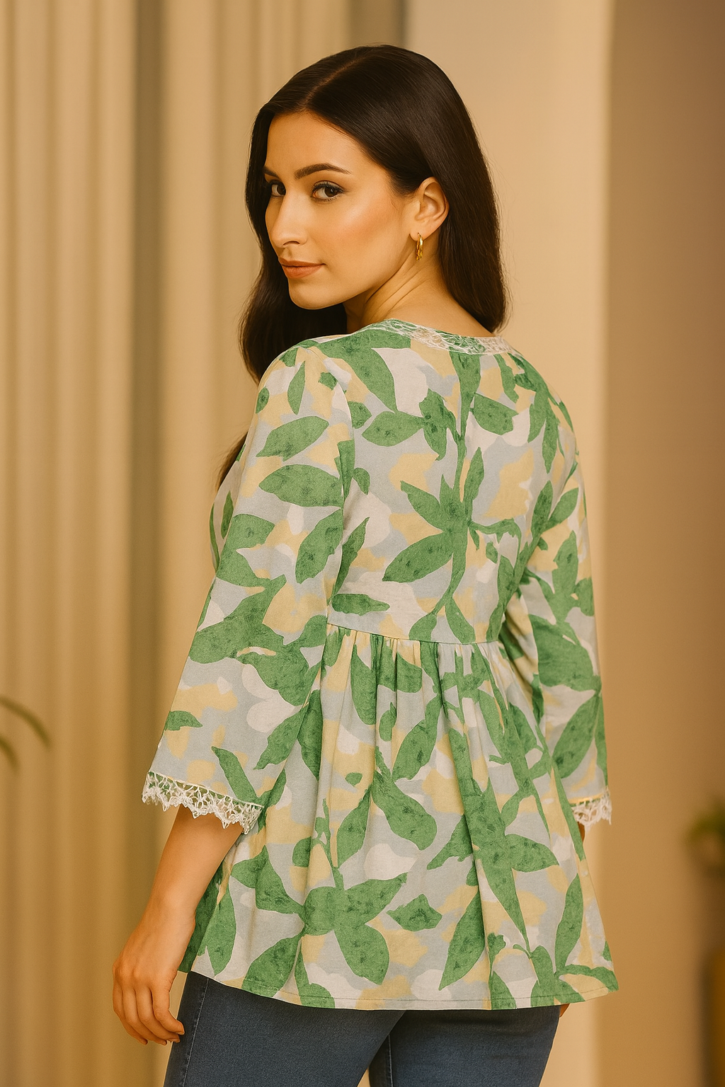 New Stylish Rayon Short Kurti for Women & Girls