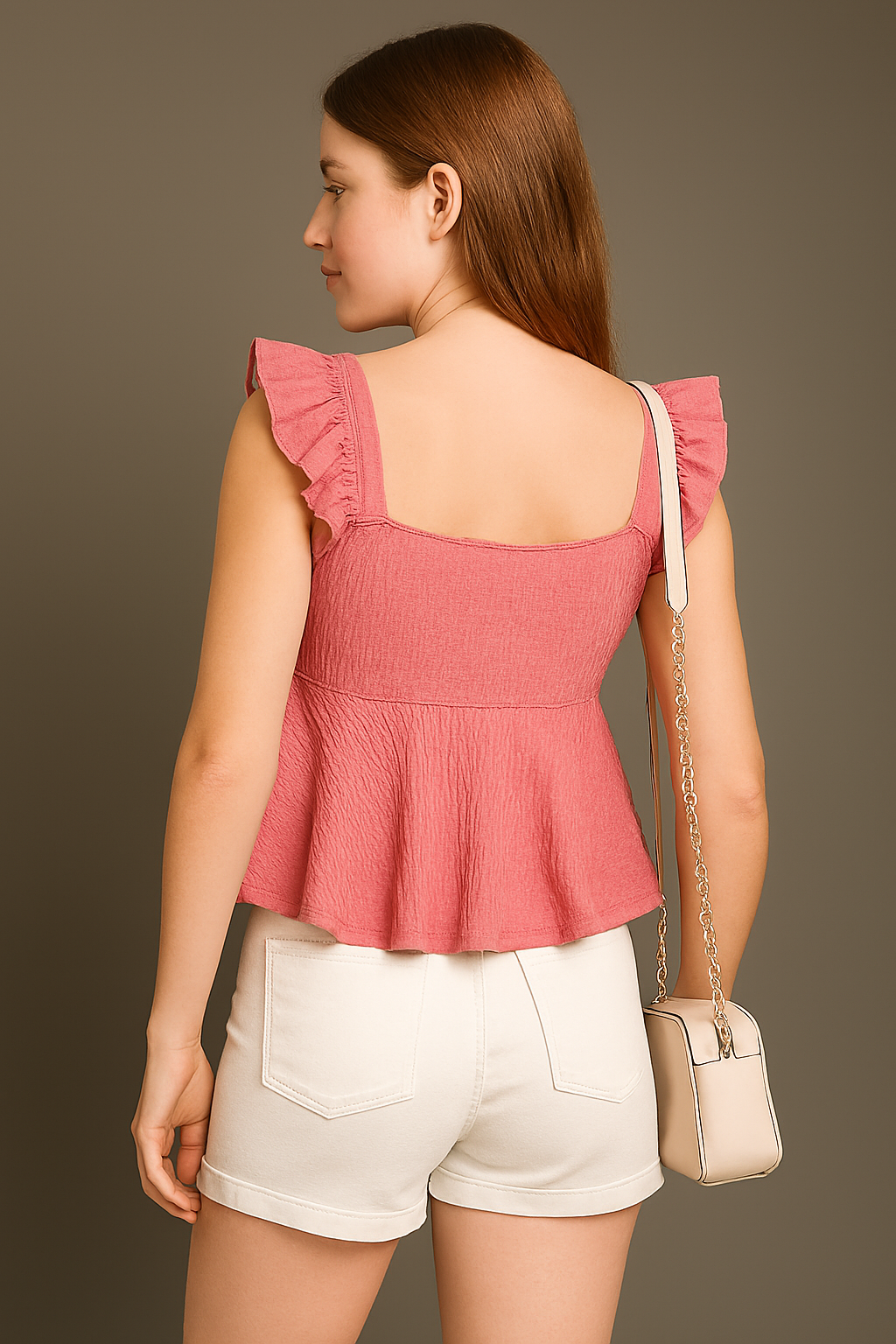 Party Wear Peplum Top for Women