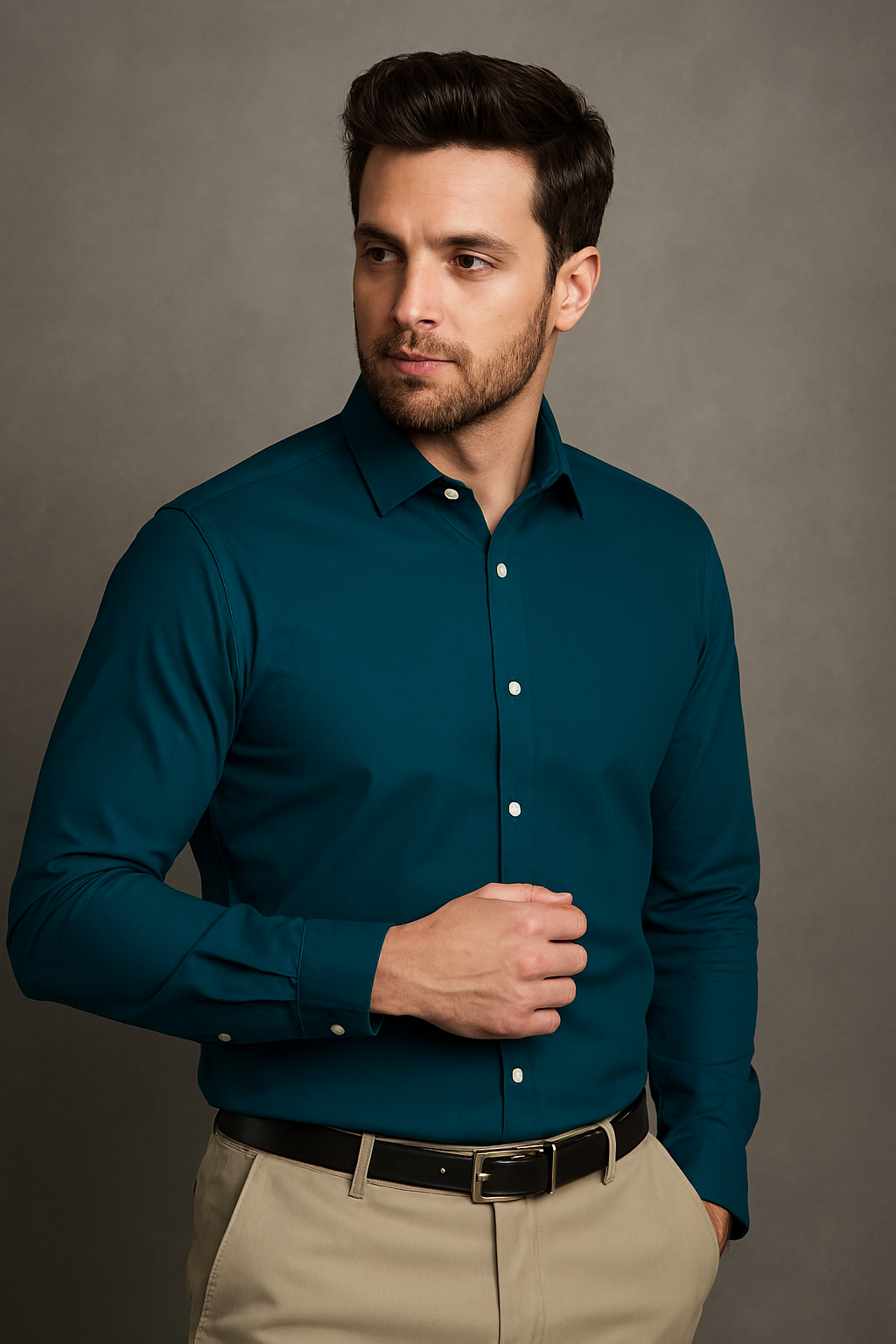 Men’s Premium Cotton Blend Shirt