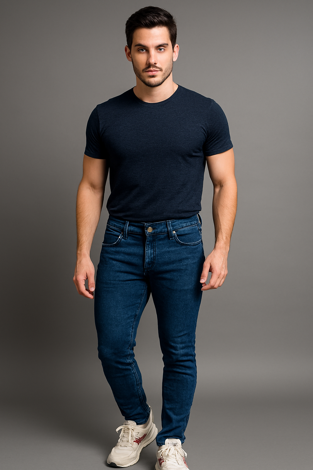 Classic Men’s Denim Jeans – Regular Fit