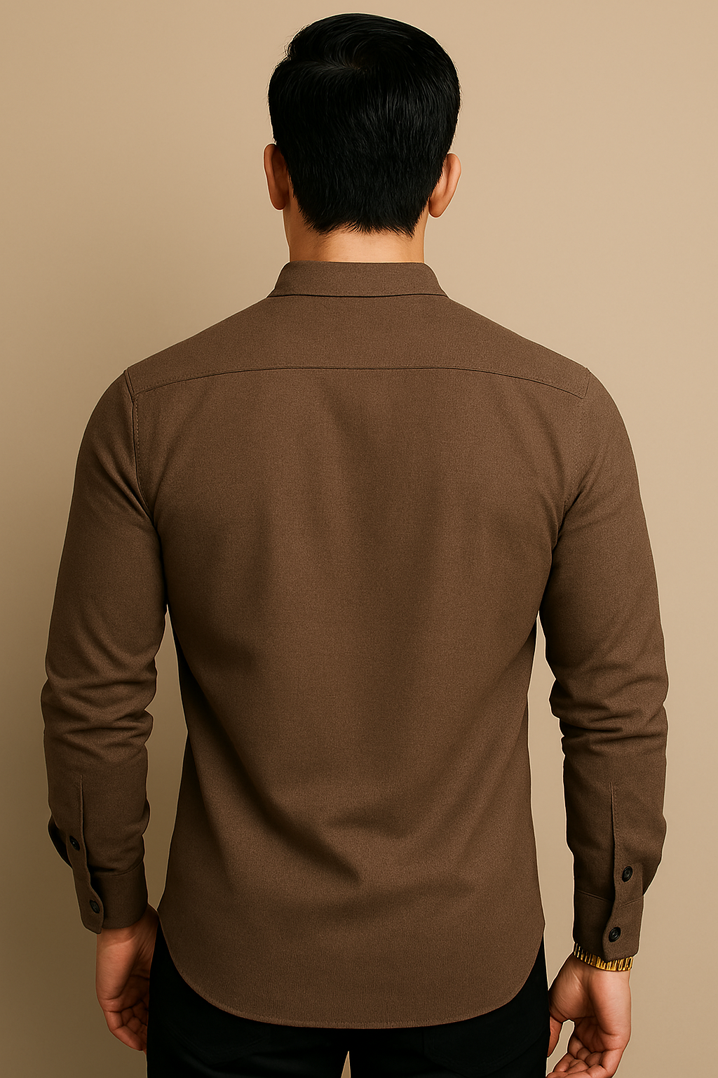 Classic Men’s Cotton-Linen Full Sleeve Shirt – Style Meets Comfort