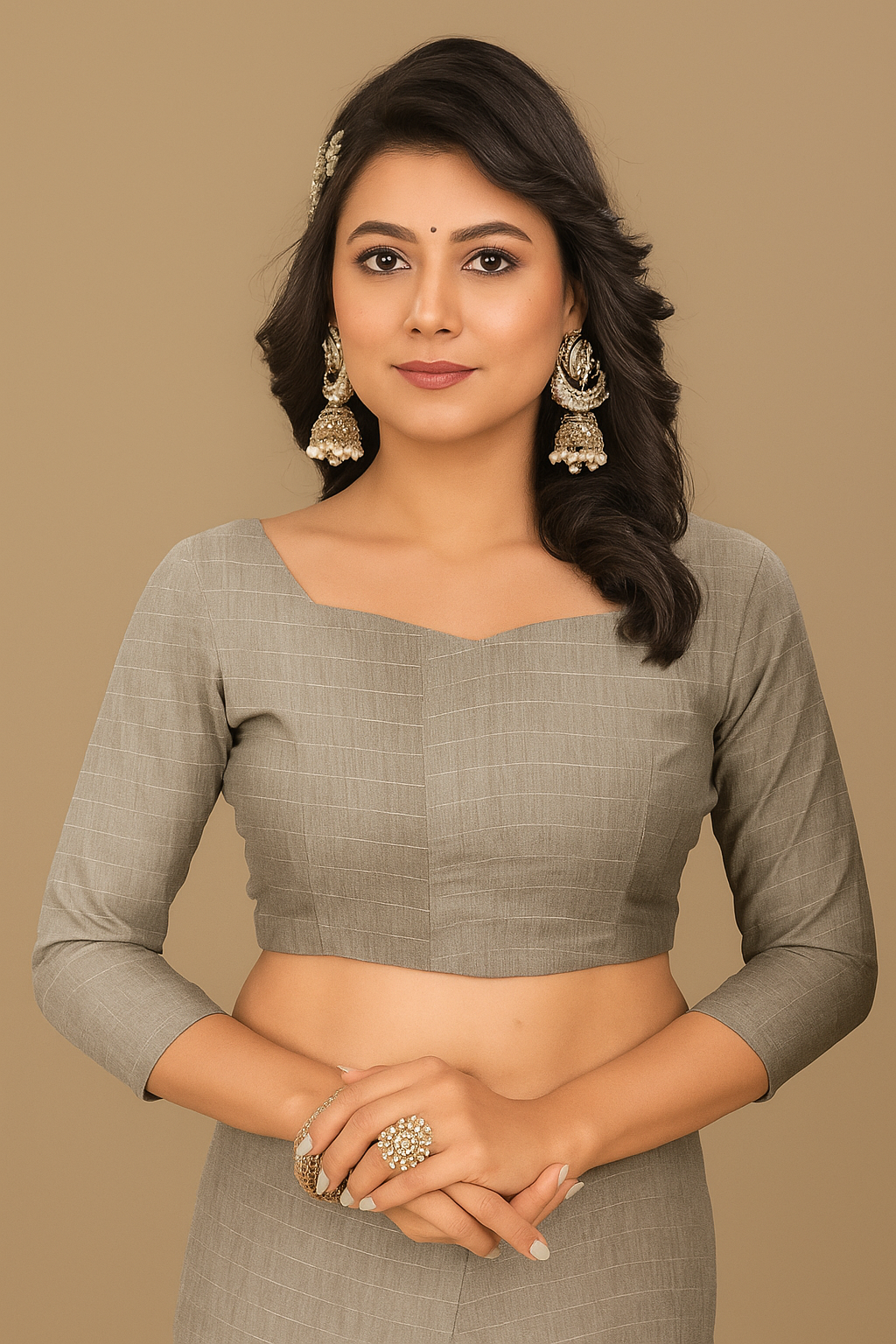 Selara’s Soft Touch – Linen Elegance Saree