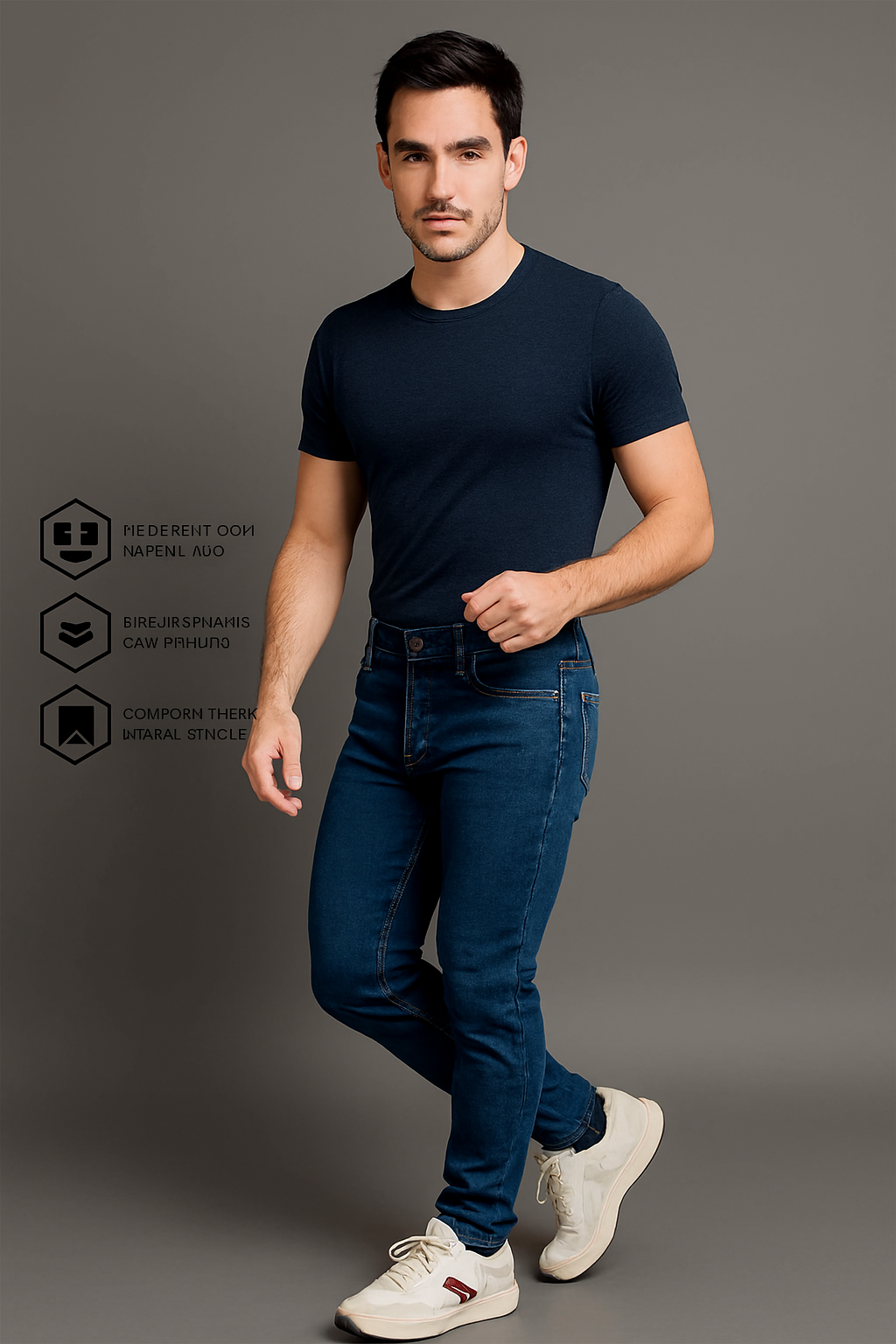 Classic Men’s Denim Jeans – Regular Fit