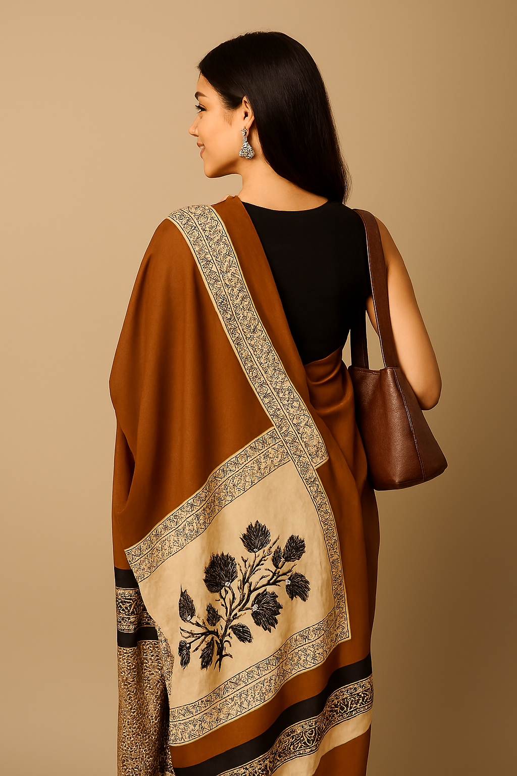 Jaipuri Hand Block Printed Soft Cotton Mulmul Saree with Blouse Piece