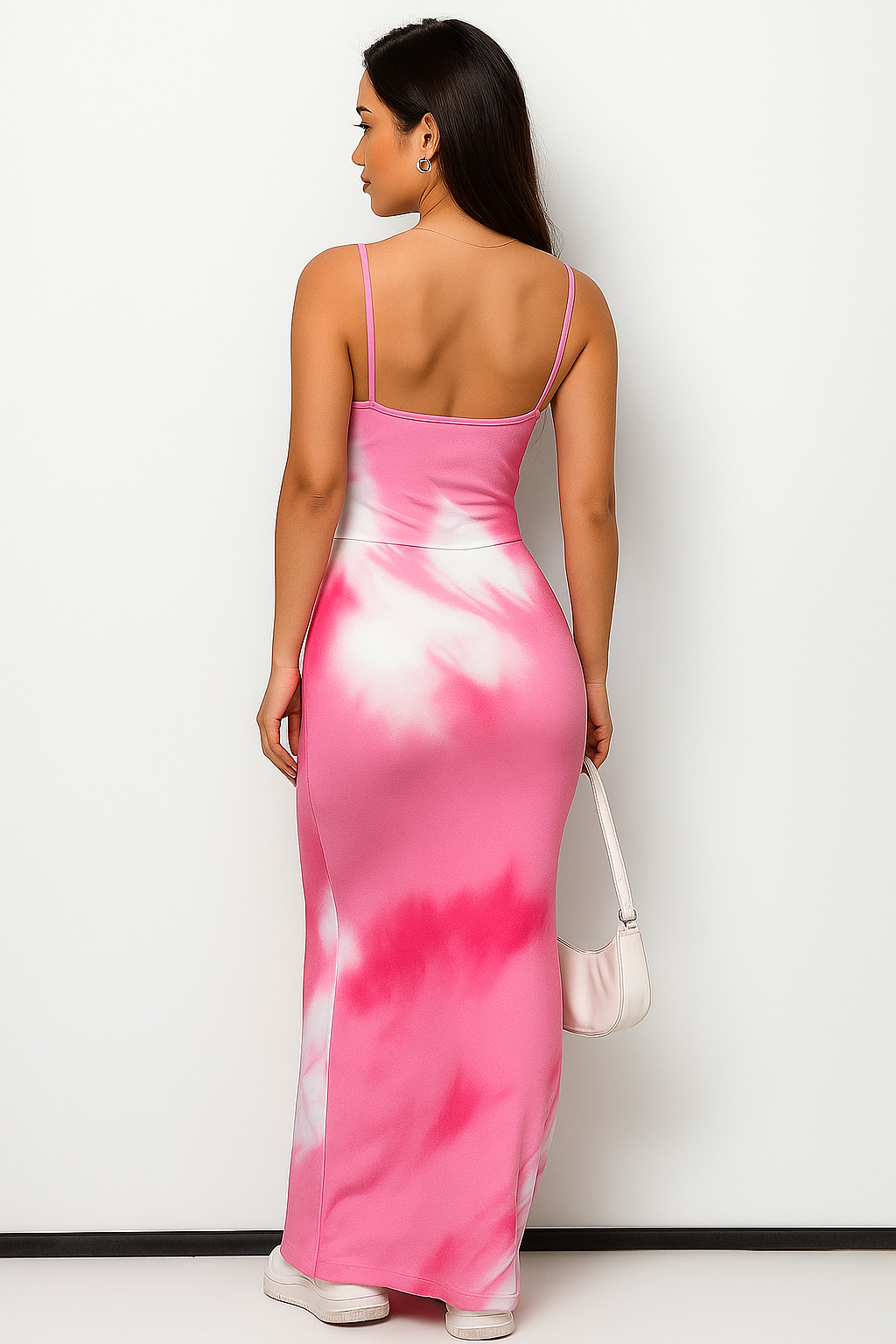 Luxe Contour Sleeveless Maxi Dress