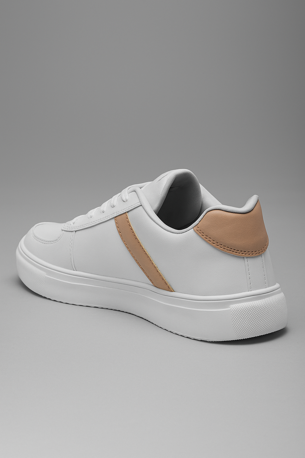 Minimalist White Sneakers for Men – Casual & Sporty