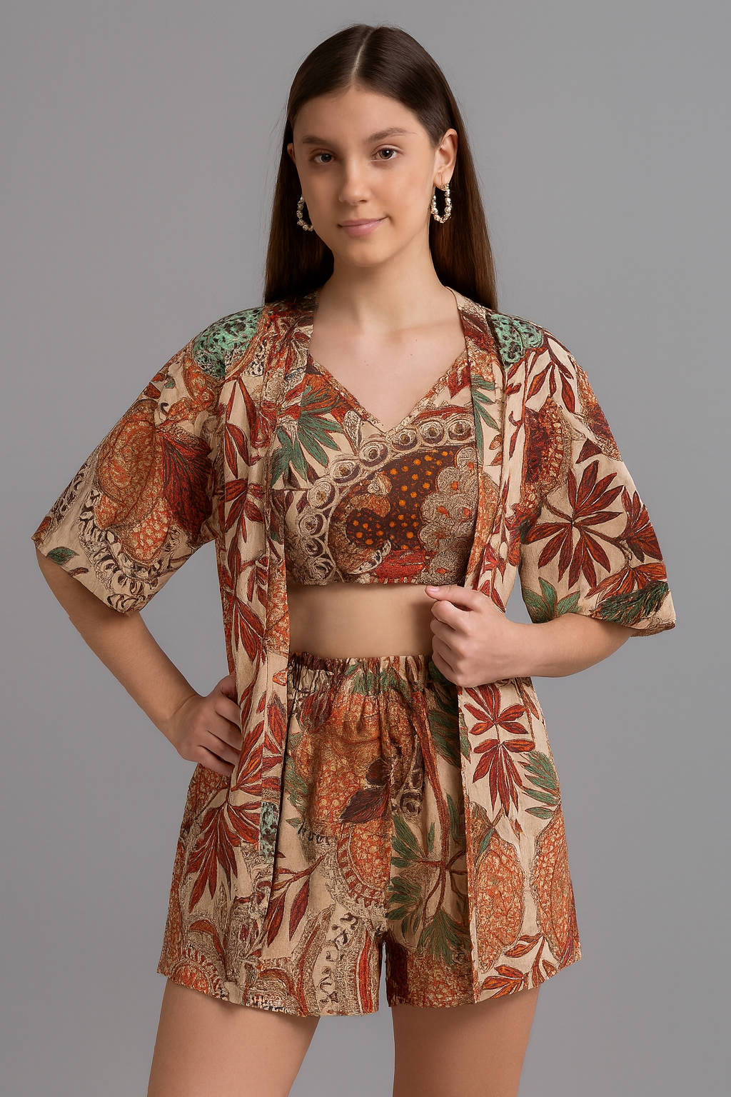 Glamorous Women’s Ethnic Co-ord Set