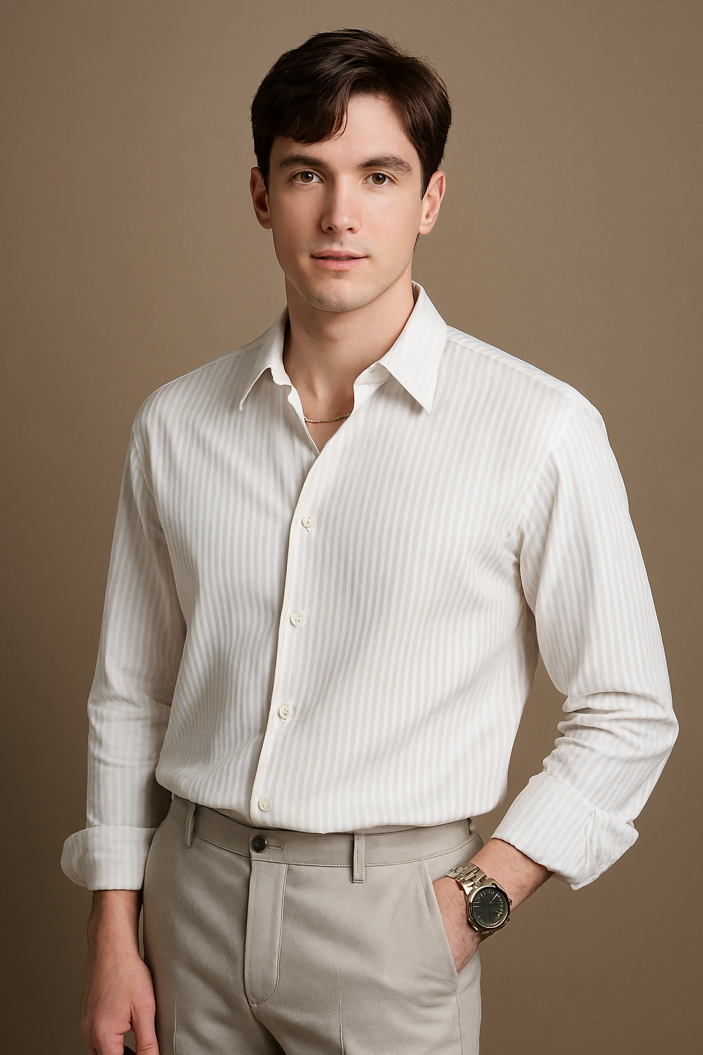 Premium Cotton Blend Men's Shirt
