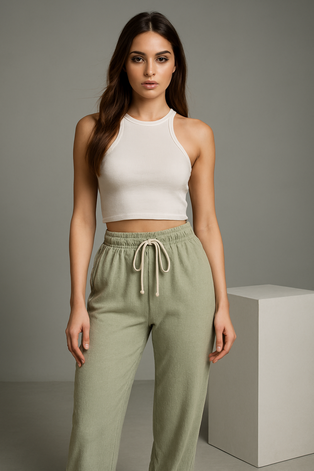 Trendy Women’s Track Pants / Lowers – Cotton Blend