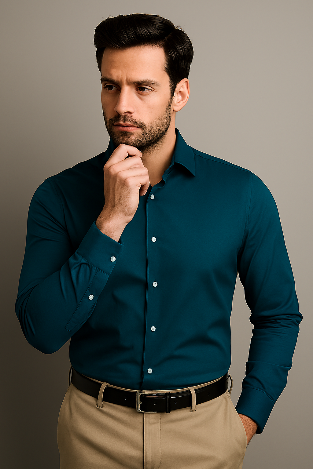 Men’s Premium Cotton Blend Shirt