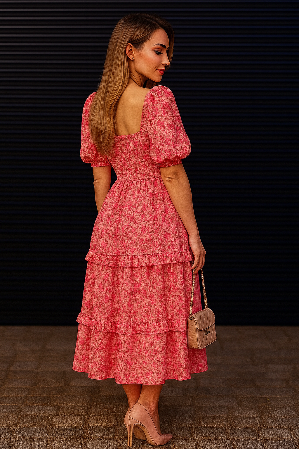 Women’s Pink Maxi Dress