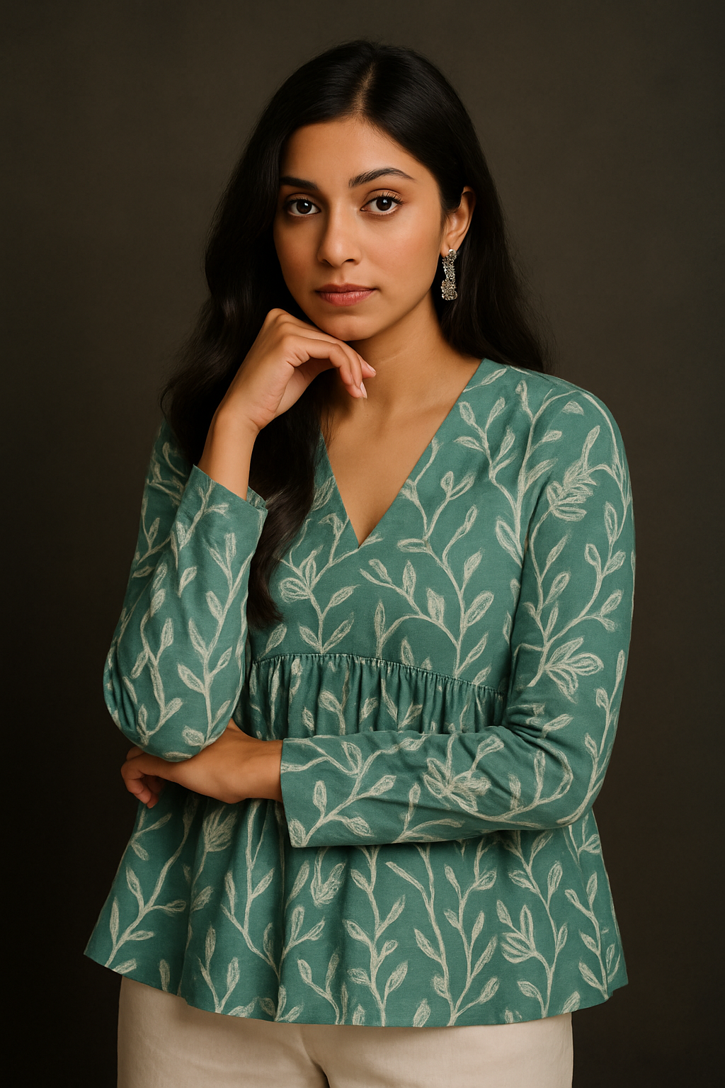 Women’s Rayon Printed Top – Everyday & Occasion Wear